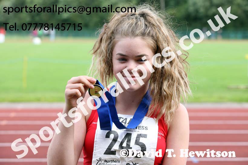 Girls under-15s javelin, Northern Under-17s/U-15s and U13s Champs, Leigh Sports Village, Leigh. Photo: David T. Hewitson/Sports for All Pics